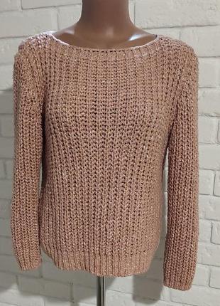 Светр пудрового кольору