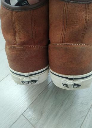 Кожаные vans off the wall 3