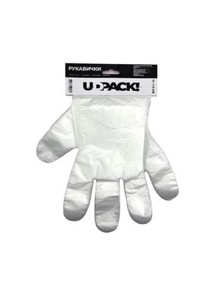 Полиэтиленовые перчатки, 100 шт1 фото