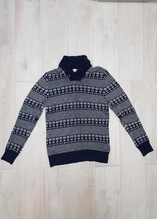 Мужской вязаный свитер h&amp;m1 фото