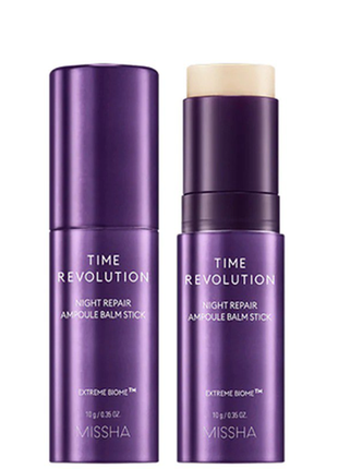 Ночной ампульный бальзам-стик missha time revolution night repair ampoule balm stick