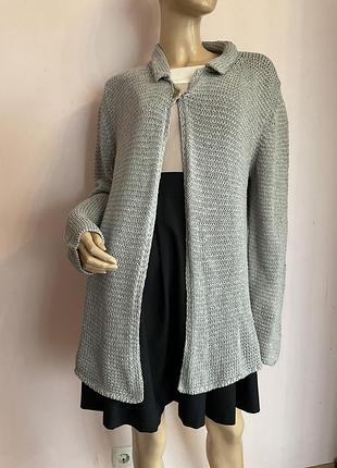 Италиский хлопковый кардиган/l/brend cerruti
