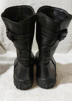 Сапоги ботинки gabor jolly's 37p черные кожа зима4 фото