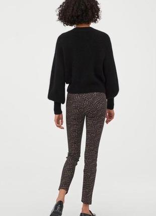 Коттон брюки скинни h&amp;m в стиле zara8 фото