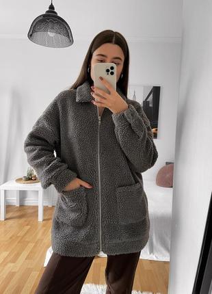 📎 серая шерпа missguided 🍁