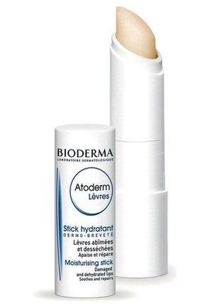 Биодерма bioderma atoderm набор бальзам для губ и крем для рук2 фото