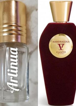 Масляні парфуми v canto mandragola 3 ml