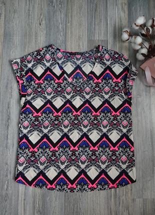 Женская блуза свободного фасона р.42/44 блузка футболка1 фото
