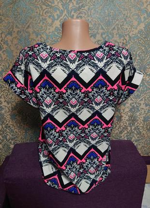 Женская блуза свободного фасона р.42/44 блузка футболка3 фото