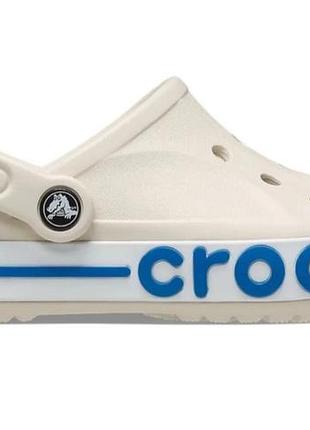 Сабо crocs bayaband clog stucco / bright cobalt