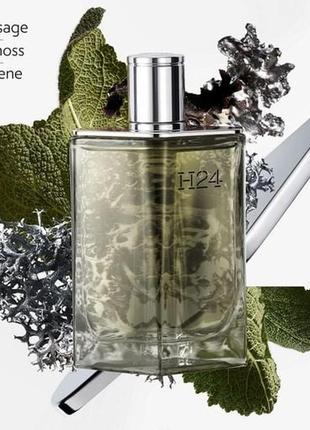 Невероятно шлейфовый😍, свежий мужской аромат от hermes h24 edt 100ml (оригинал!!)2 фото