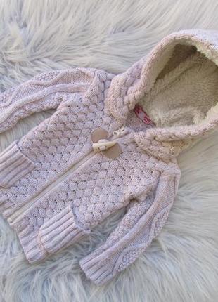 Стильная теплая кофта реглан с капюшоном dpam