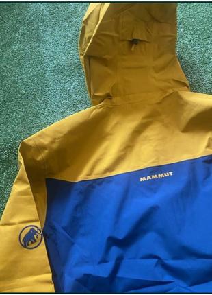 Mammut wereha gore-tex куртка мембранна вітрівка туристична спортивна дощовик штормовка7 фото