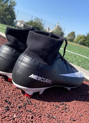 Оригинальные шиповки,сороконожки,бутсы nike mercurial с носком 45/28.5,ne tiempo