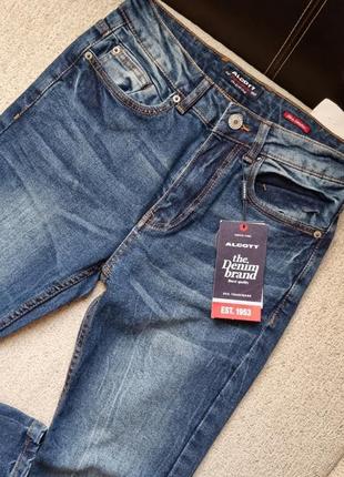 Джинси alcott slim comfort cotton jeans 99% хлопок1 фото