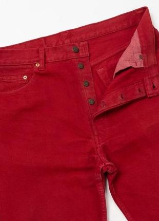 Levis 501 vintage red jeans ( 1992 ) мужские джинсы3 фото