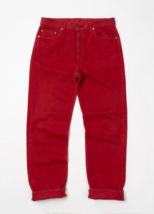 Levis 501 vintage red jeans ( 1992 ) мужские джинсы2 фото