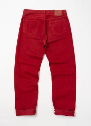 Levis 501 vintage red jeans ( 1992 ) мужские джинсы4 фото