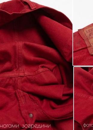 Levis 501 vintage red jeans ( 1992 ) мужские джинсы7 фото