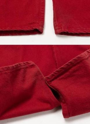 Levis 501 vintage red jeans ( 1992 ) мужские джинсы8 фото