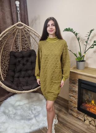 Платье теплое платье