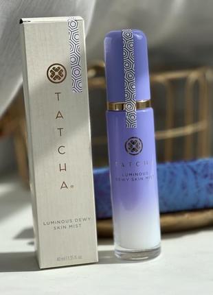 Увлажняющий мист тонер для лица tatcha luminous dewy skin mist5 фото