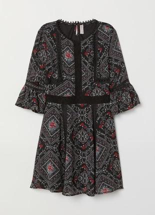 Платье шифон h&m 44-46 р.