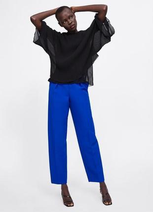 Плісована блуза zara