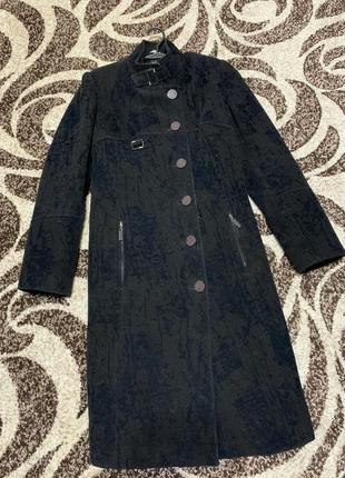 Пальто,стильное пальто,кашемировое пальто,черное пальто1 фото