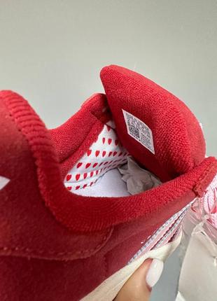 Кампуси adidas scarlet / pink premium3 фото