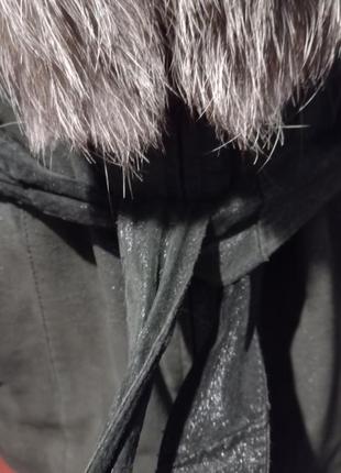 Женская кожанная куртка с напылением трансформер.5 фото