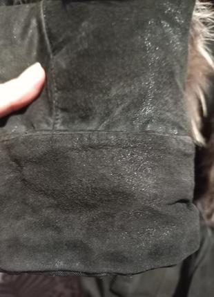 Женская кожанная куртка с напылением трансформер.9 фото