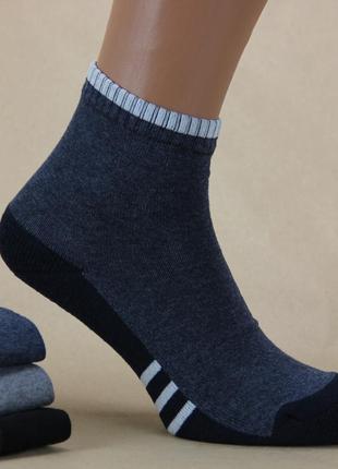 Зимние носки мужские махровая стопа 26-30 р. короткие sport житомир, темные цвета2 фото