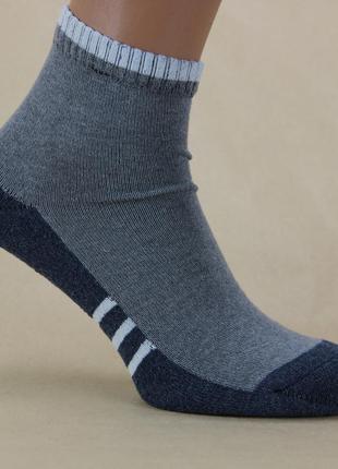 Зимние носки мужские махровая стопа 26-30 р. короткие sport житомир, темные цвета6 фото
