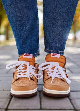 Кроссовки clot nike sb dunk low sp cork2 фото