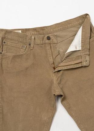 Levis 511 corduroy trousers slim fit (04511-3255) мужские брюки3 фото