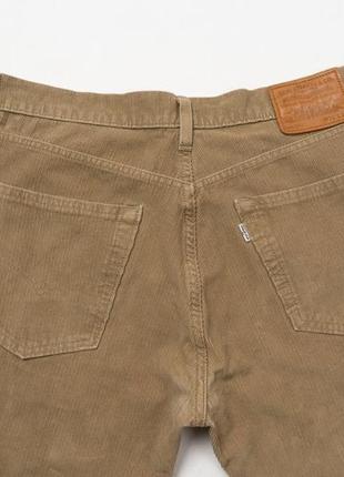 Levis 511 corduroy trousers slim fit (04511-3255) мужские брюки6 фото