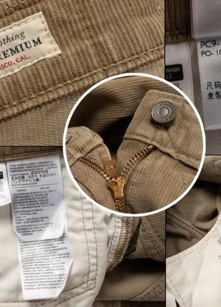 Levis 511 corduroy trousers slim fit (04511-3255) мужские брюки10 фото