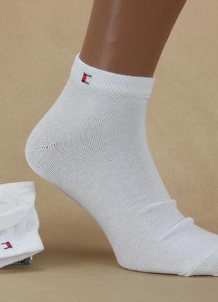 Демісезонні шкарпетки чоловічі житомир 29-31 р. короткі спортивні білий2 фото