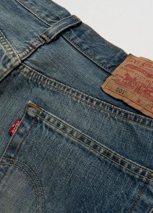 Levis 501 vintage jeans чоловічі джинси7 фото