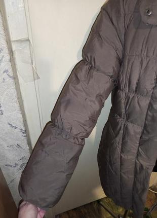 Деми пуховик,удлинённая куртка-дутик - на стройняшку или подростка,h&m5 фото