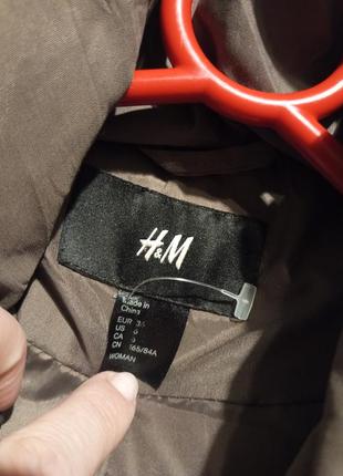 Деми пуховик,удлинённая куртка-дутик - на стройняшку или подростка,h&m10 фото