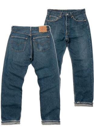 Levis 501 vintage 00s jeans мужские джинсы1 фото