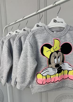 Кофты с минни 80,86,92, 98,110 см