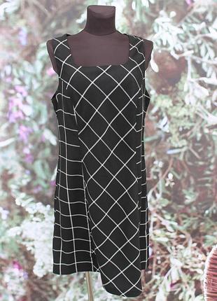Гарне плаття в крупну клітку великого розміру george