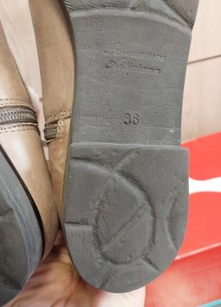 Високоякісні стильні, зручні шкіряні фірмові чоботи san marino8 фото