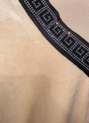 Светр сукня кофта джемпер велюр великий розмір большой размер2 фото
