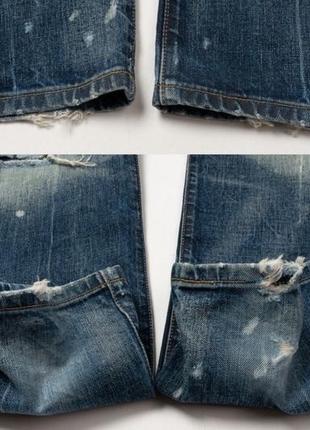 Levis 501 vintage distressed denim jeans мужские джинсы8 фото