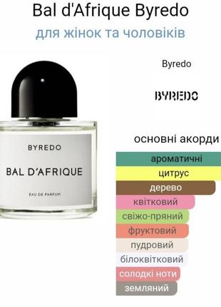 Byredo bal d’afrique2 фото