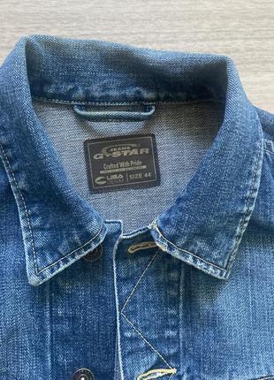 Винтажная джинсовая куртка g-star raw vintage ausa denim6 фото